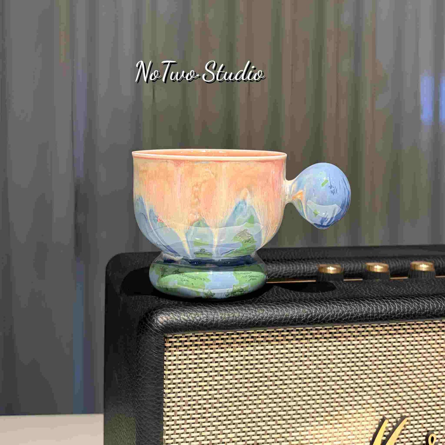 Hand-Kneaded Chubby Art Cup