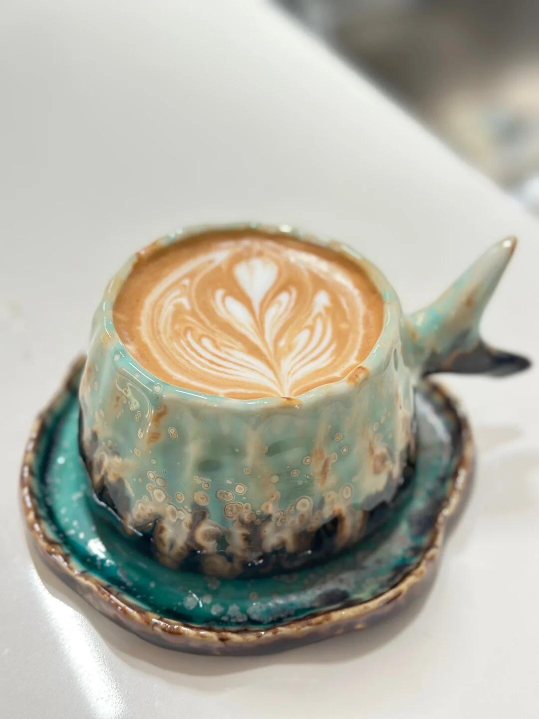 Handcrafted Ocean Whale Cup Set