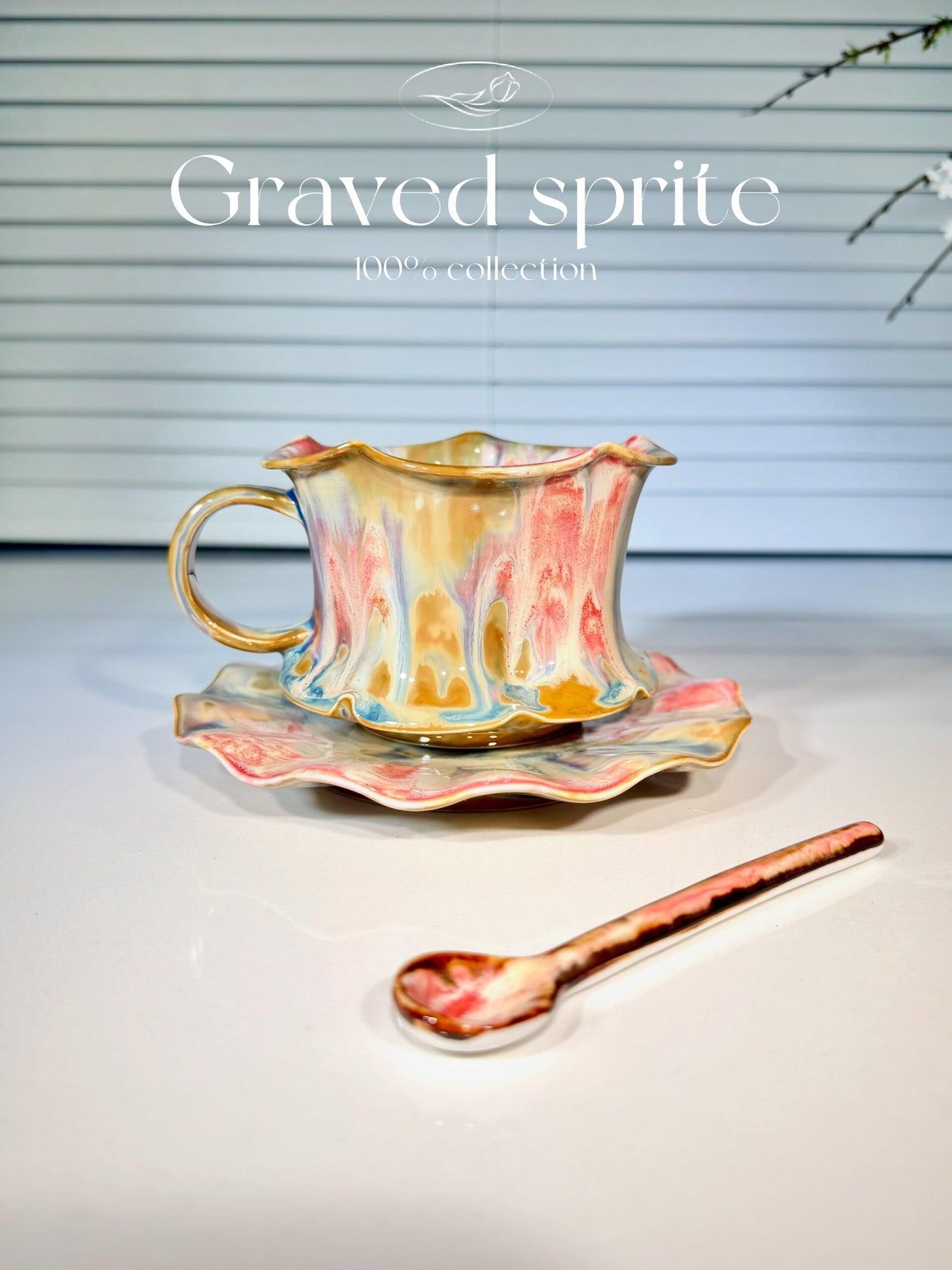 Flowing Sunset Glaze Set