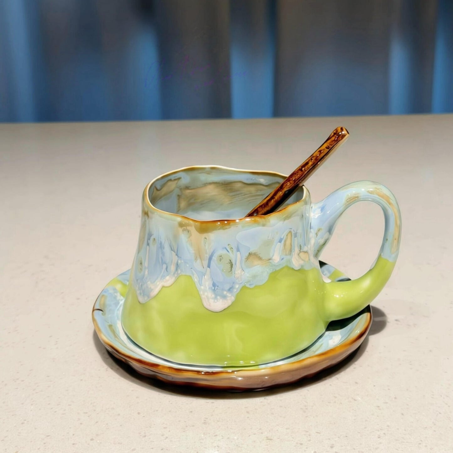 Emerald Oz Art Cup 3-Piece Set