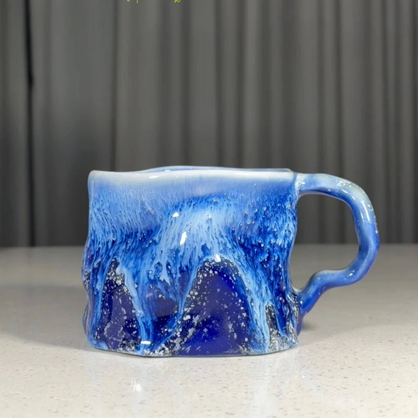Starlit Ocean Art Mug