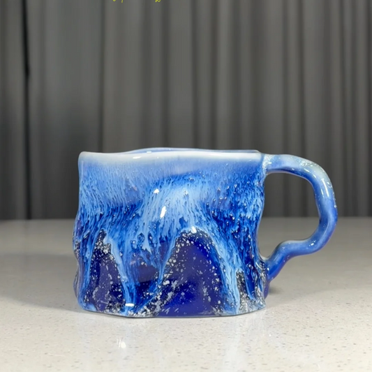 Starlit Ocean Art Mug