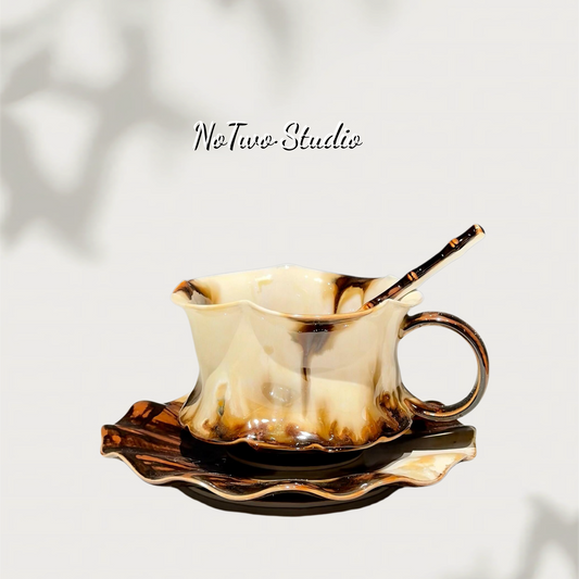 Cappuccino Mist Glaze Cup Set